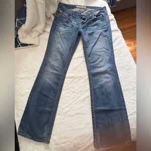 Big Star Classic Blue Wide Leg Jeans W30 L32